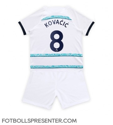 Chelsea Mateo Kovacic #8 Bortatröja Barn 2022-23 Kortärmad (+ korta byxor)